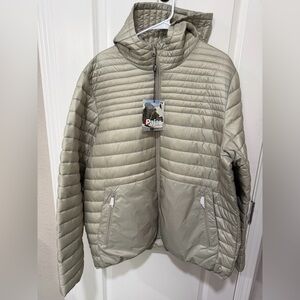 Pajar Osprey Lightweight Packable Quilted Puffer Jacket Men's Size XXL Beige New